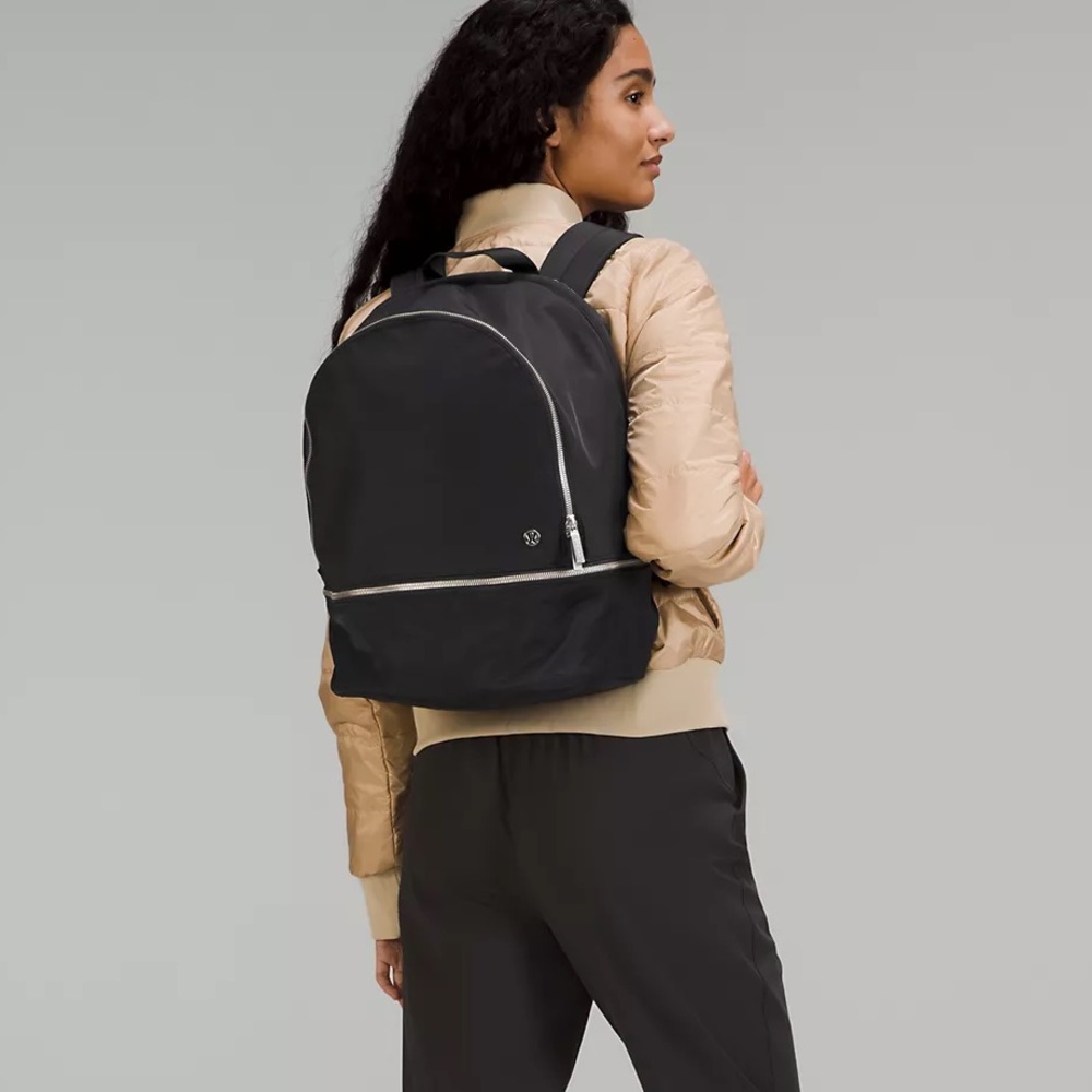NWT Lululemon City Adventurer Black Backpack